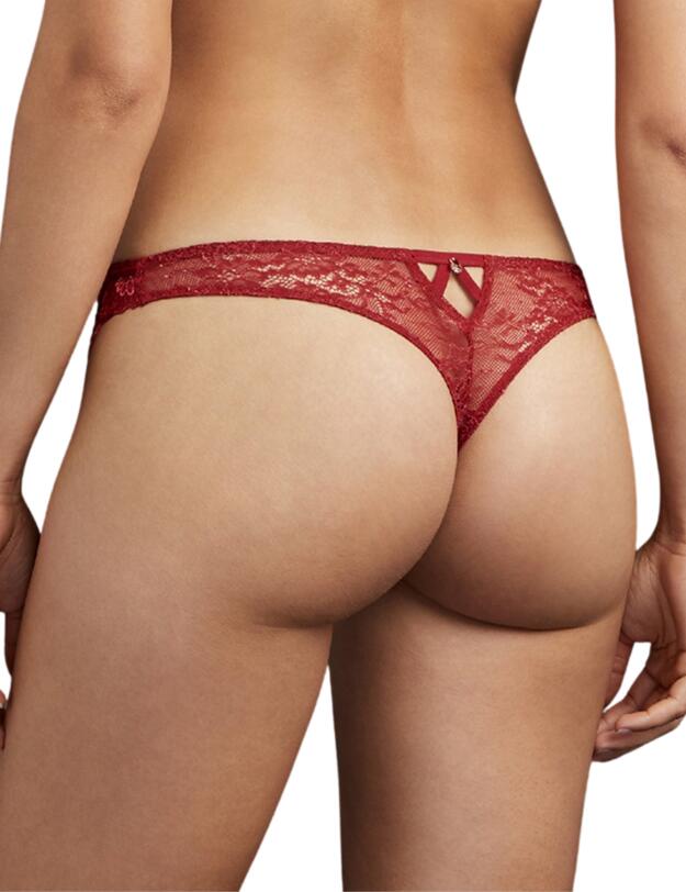  Aubade Art Of Ink Tanga Brief Grenat