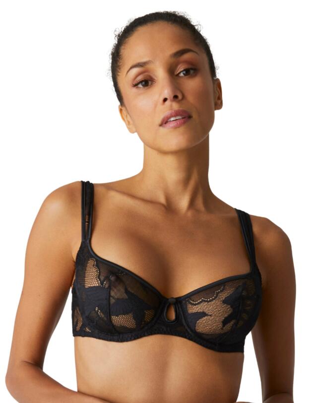 Implicite by Simone Perele Volage Half Cup Bra Black