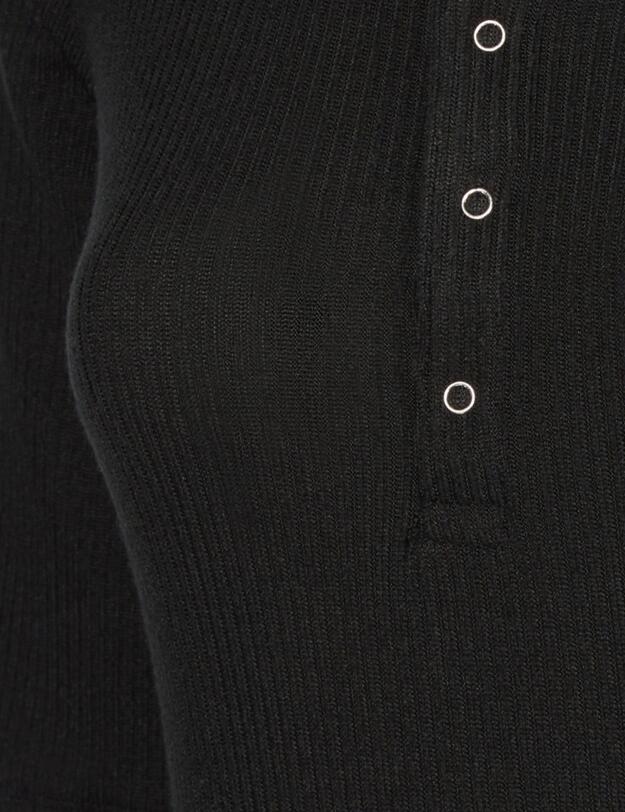 000QS6750E Calvin Klein Ease Bodysuit  - 000QS6750E Black