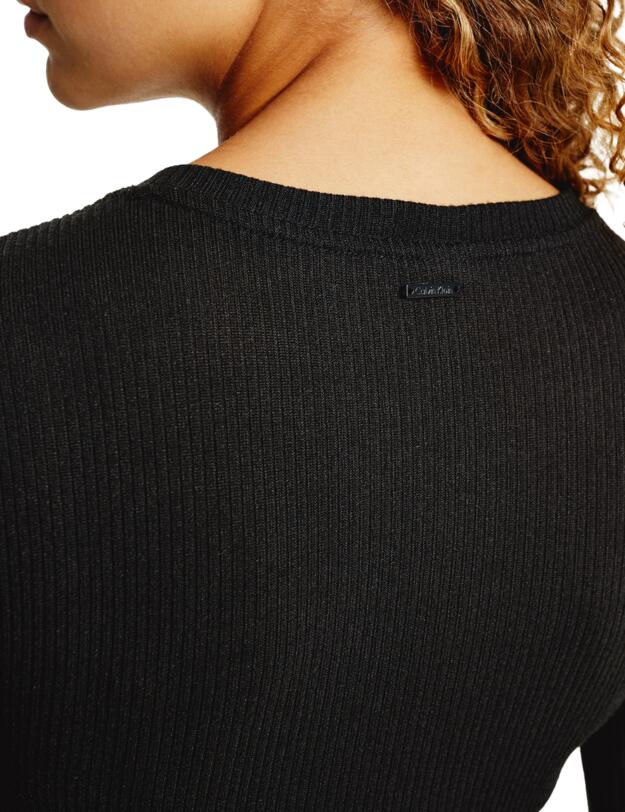 000QS6750E Calvin Klein Ease Bodysuit  - 000QS6750E Black