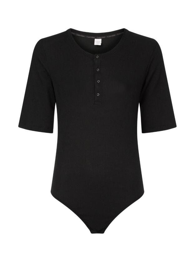 000QS6750E Calvin Klein Ease Bodysuit  - 000QS6750E Black