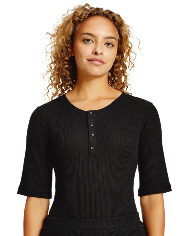 000QS6750E Calvin Klein Ease Bodysuit  - 000QS6750E Black