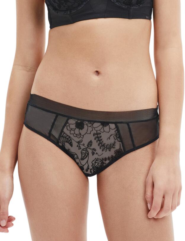 Calvin Klein CK Black Wildflower Brazilian Brief Black