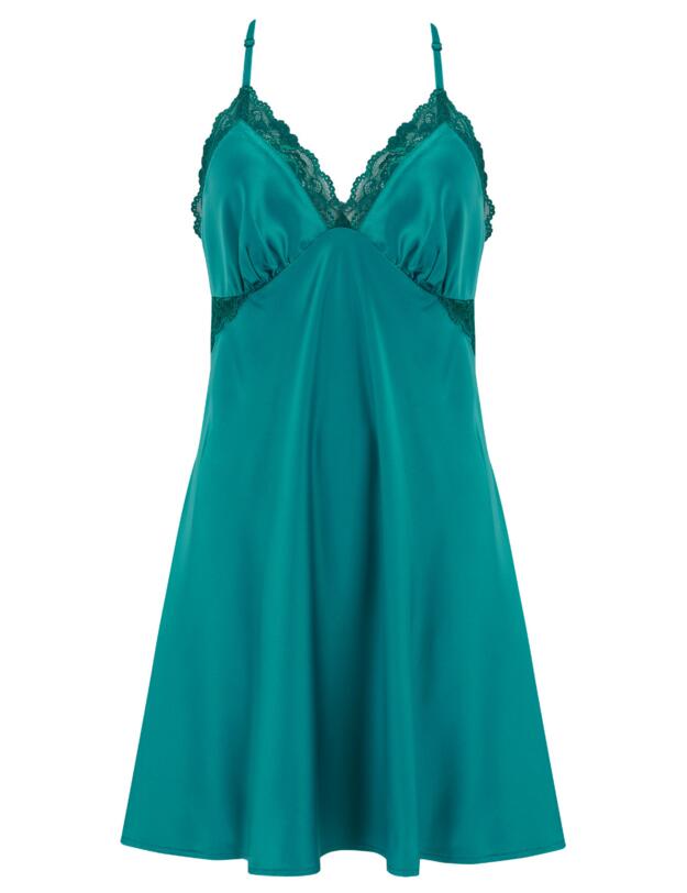 Pour Moi Dusk Chemise Nightdress Teal