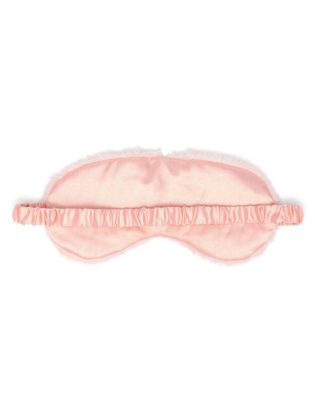  Pour Moi Faux Fur Eye Mask Pink