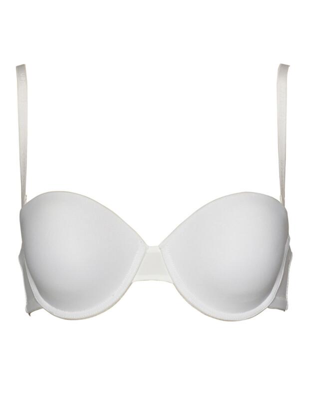 After Eden Double Boost Strapless Bra White