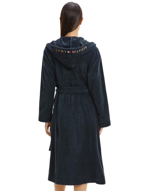 Tommy Hilfiger Tommy Original Hooded Bathrobe Desert Sky