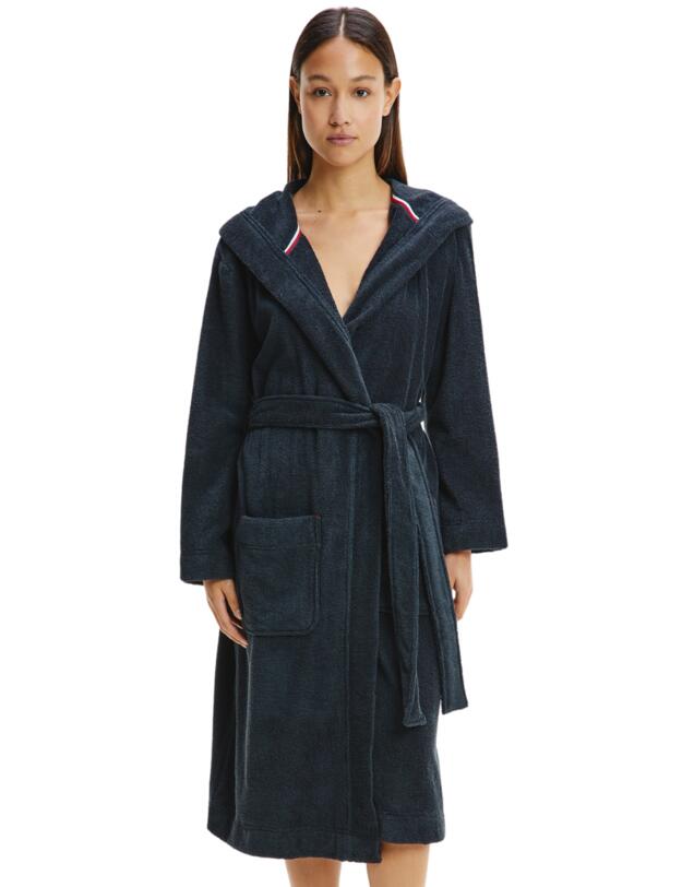 Tommy Hilfiger Tommy Original Hooded Bathrobe Desert Sky