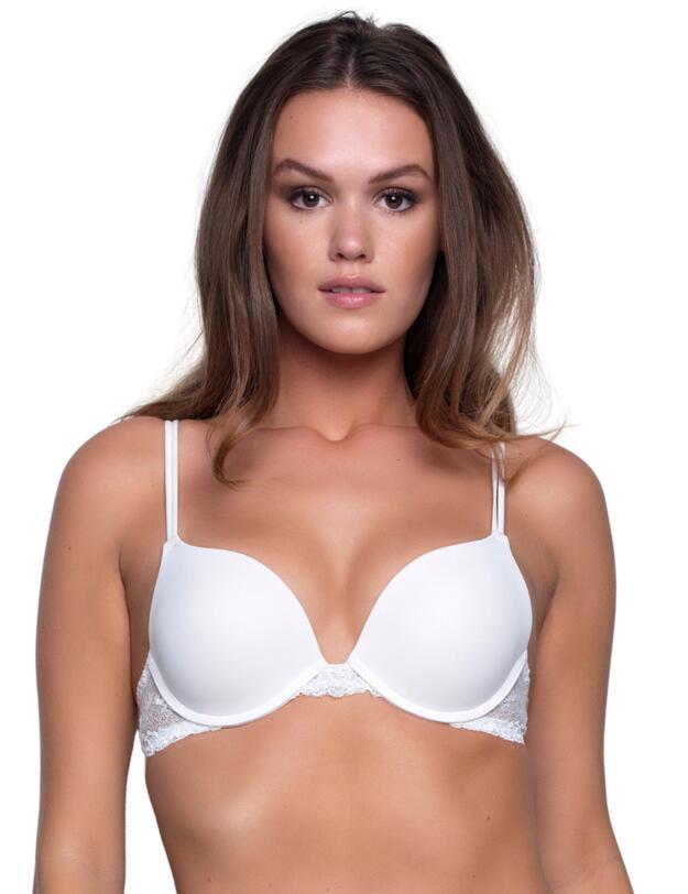 After Eden Single Boost Bra White