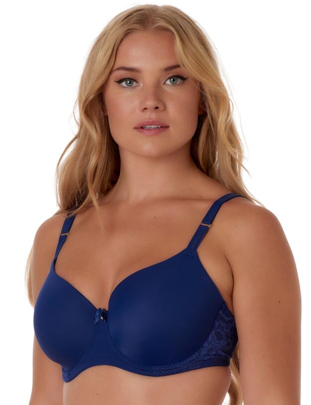 After Eden Faro Full Cup Bra Dark Blue 