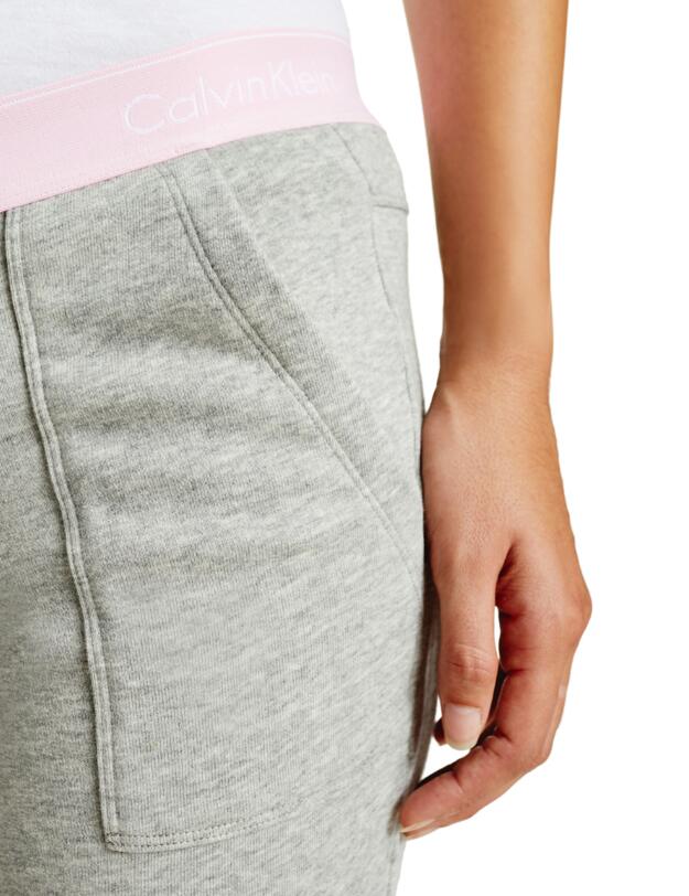 Calvin Klein Modern Cotton Jogger Grey Heather/Pale Orchid