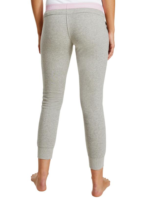 Calvin Klein Modern Cotton Jogger Grey Heather/Pale Orchid