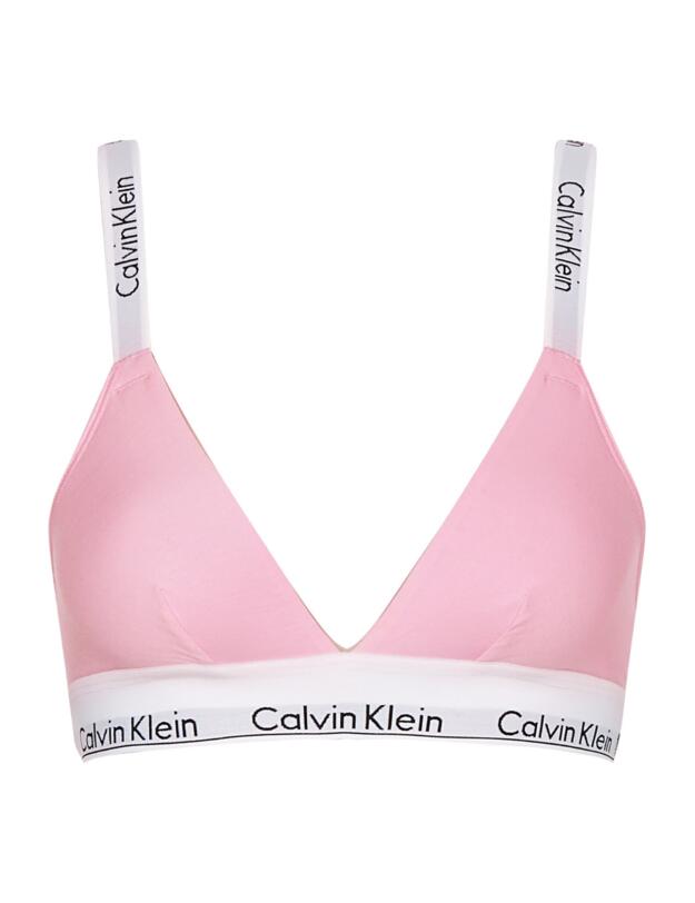 Calvin Klein Modern Cotton Unlined Bralette Pale Orchid