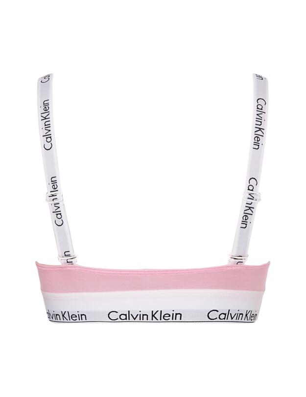 Calvin Klein Modern Cotton Unlined Bralette Pale Orchid
