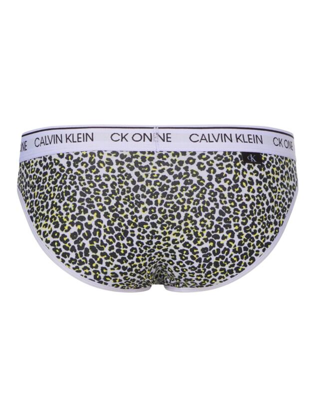 Calvin Klein CK One Cotton Brief Mini Cheetah Print/River