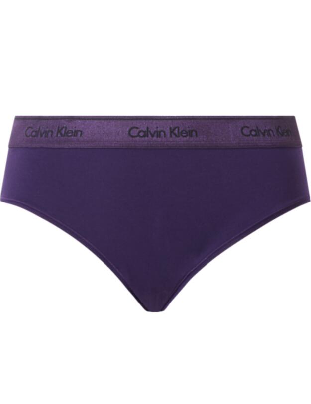  Calvin Klein Modern Cotton Metallic Plus Size Hipster Brief Liberty Purple
