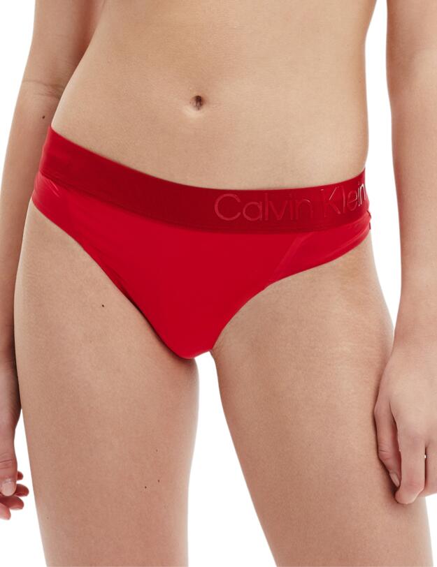 Calvin Klein Gloss Thong Rustic Red