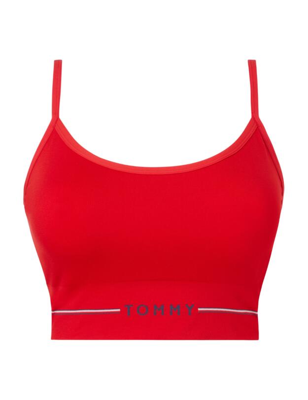 UW0UW02625 Tommy Hilfiger Curve Bralette Bra - UW0UW02625 Primary Red