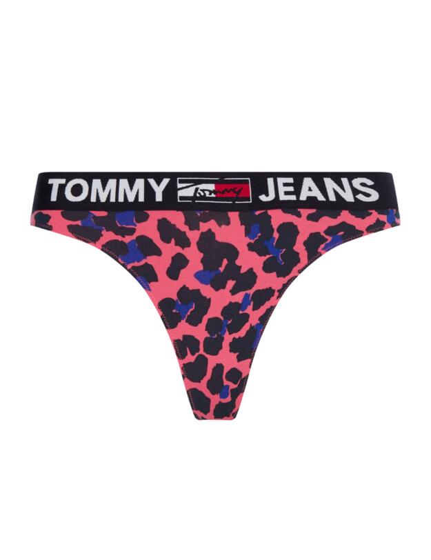 UW0UW02819 Tommy Hilfiger Tommy Jeans Thong - UW0UW02819 TJ Leopard