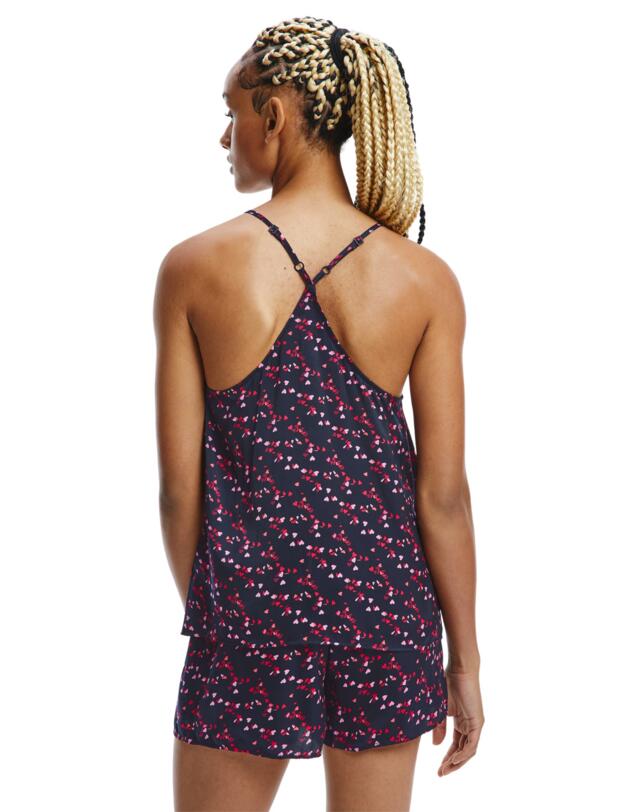 Tommy Hilfiger Cami Short Set Fluttery Hearts