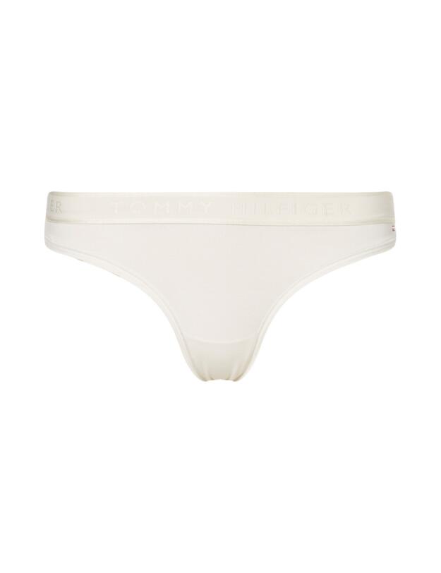 UW0UW03154 Tommy Hilfiger TH Seacell Thong  - UW0UW03154 Ivory 
