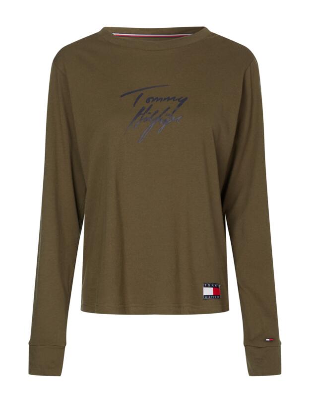 UW0UW03228 Tommy Hilfiger Tommy 85 T-Shirt - UW0UW03228 Army Green 