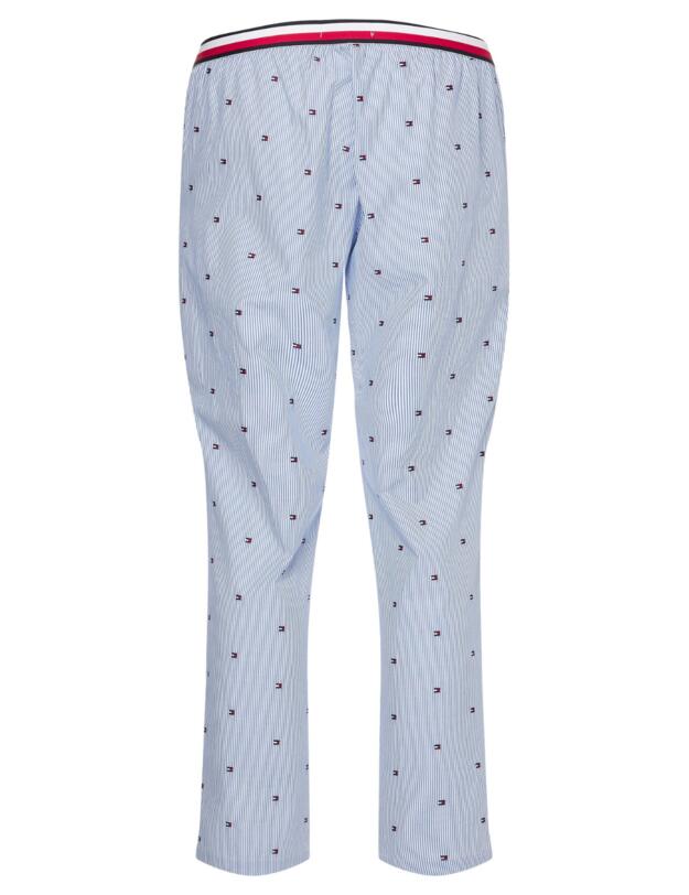UW0UW02840 Tommy Hilfiger Modern Stripe Woven  Organic Cotton Trousers - UW0UW02840 Ithica Stripes 