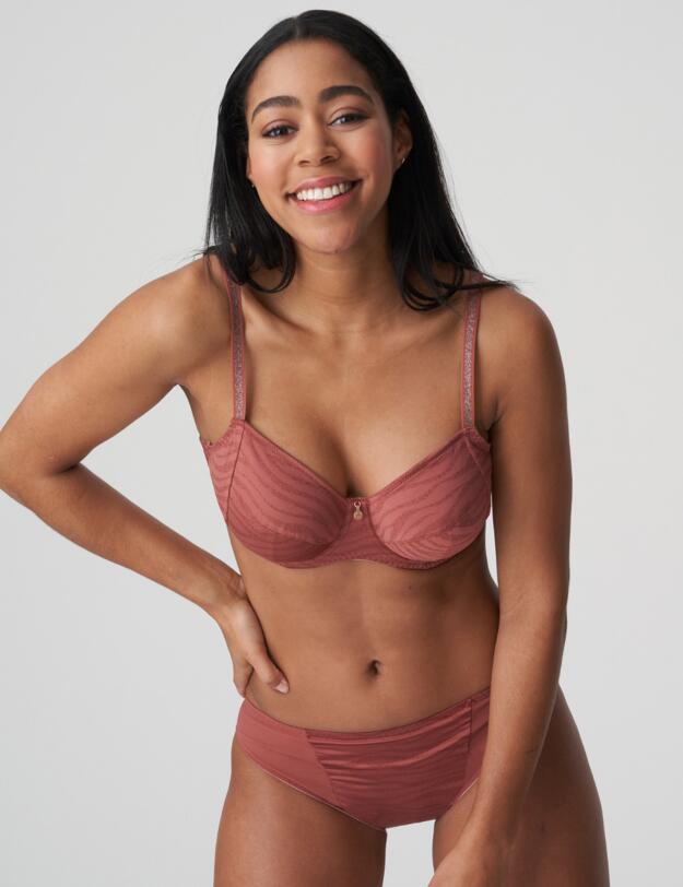 Prima Donna Twist Luzern Underwired Bra Pink Brandy 