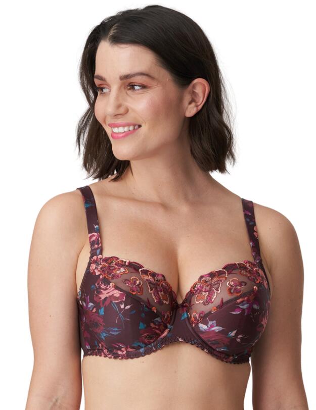 0163284 Prima Donna Sevas Balcony Bra - 0163284 Aubergine