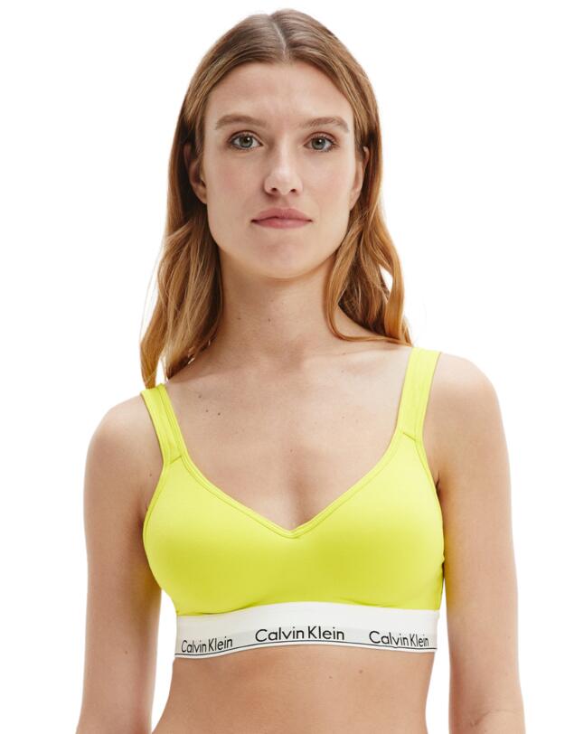 Calvin Klein Modern Cotton Bralette Citrina