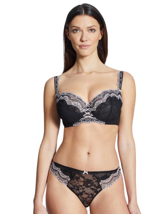 Aubade Soleil Nocturne Comfort Half Cup Bra Rose Lunaire