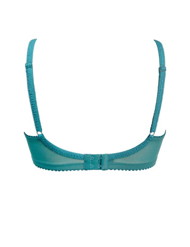 Pour Moi St Tropez Lace Full Cup Bra Emerald