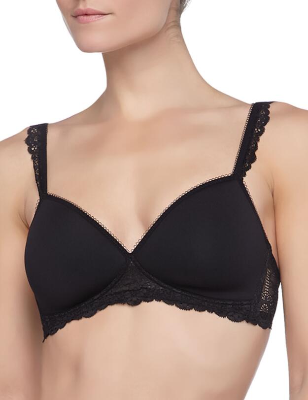 Simone Perele Caressence Wireless Bra Black