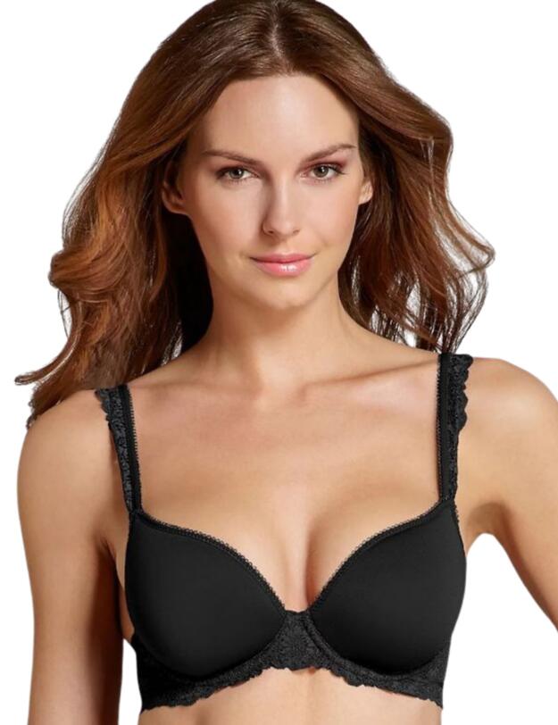 Simone Perele Caressence 3D Plunge Bra Black