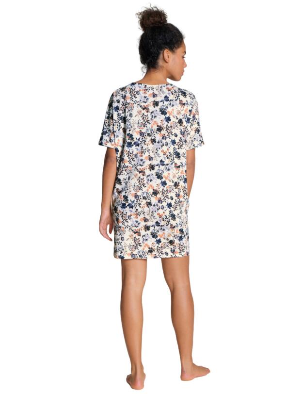 Calida of Switzerland Favourites Flowers Nightdress Star White
