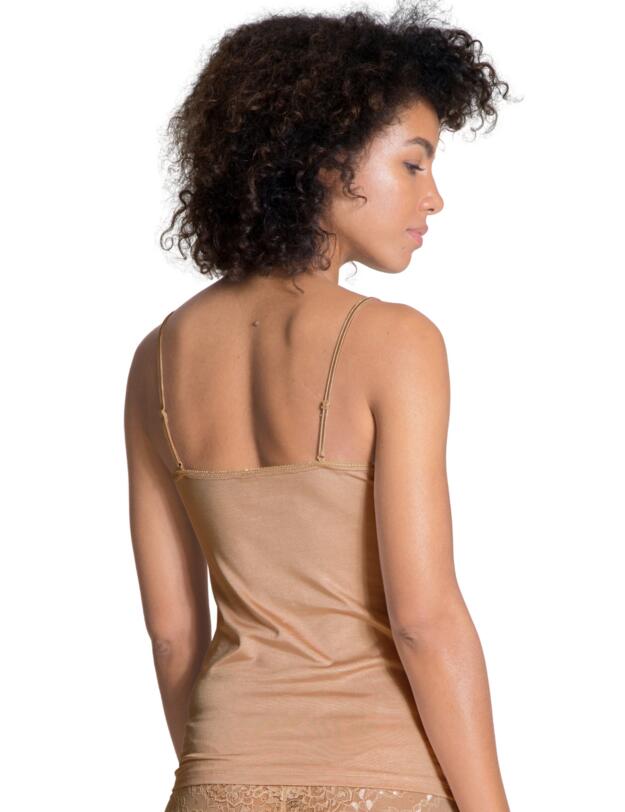 Calida of Switzerland Sensual Secrets Spaghetti Strap Top Honey Gold