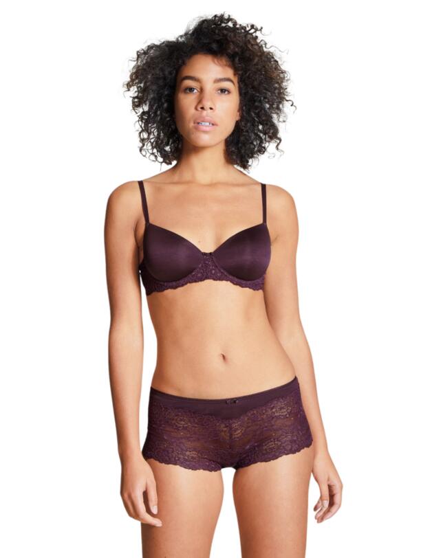 Calida of Switzerland Sensual Secrets Padded T-Shirt Bra Plum