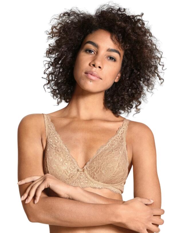 Calida of Switzerland Sensual Secrets Soft Non-Wired Bra Honey Gold