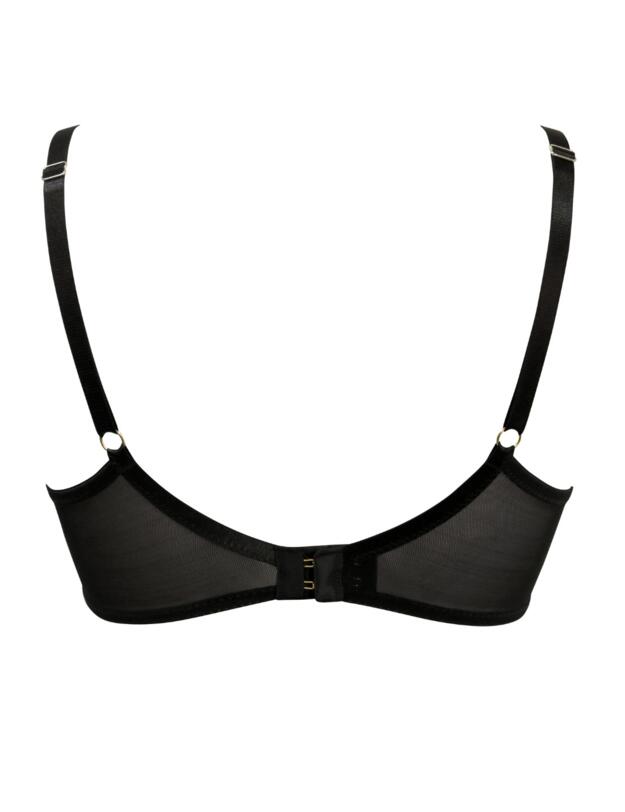 Contradiction by Pour Moi Scandalous Padded Bra Black