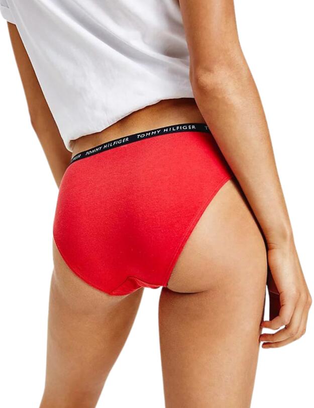 Tommy Hilfiger Recycled Essentials Bikini Brief Desert Sky/White/Primary Red