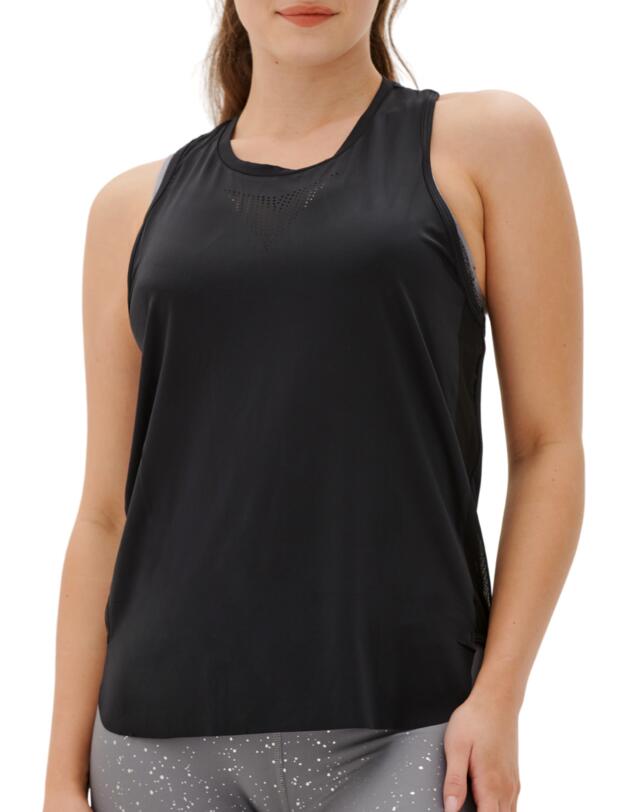 Pour Moi Energy Cut Out Vest Top Black