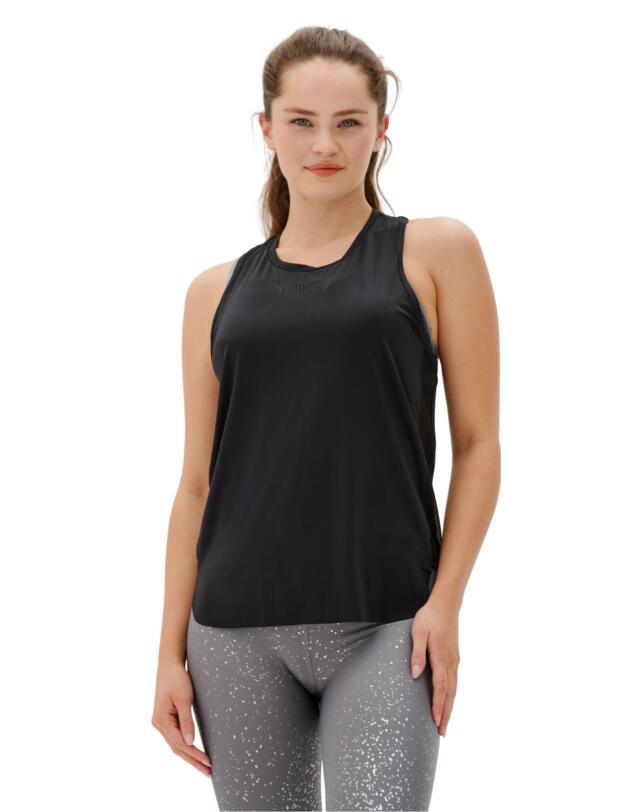 Pour Moi Energy Cut Out Vest Top Black