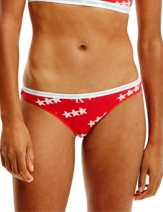Calvin Klein CK One Cotton Briefs White/45 Star Print