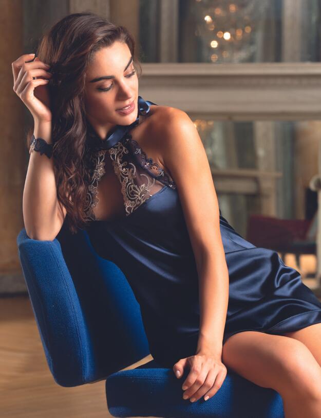 Lise Charmel Sublime A Deux Sexy Nightie Sublime Bleu
