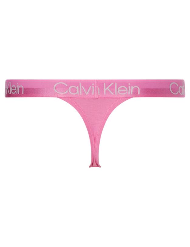 Calvin Klein Structure Cotton Thong Hollywood Pink