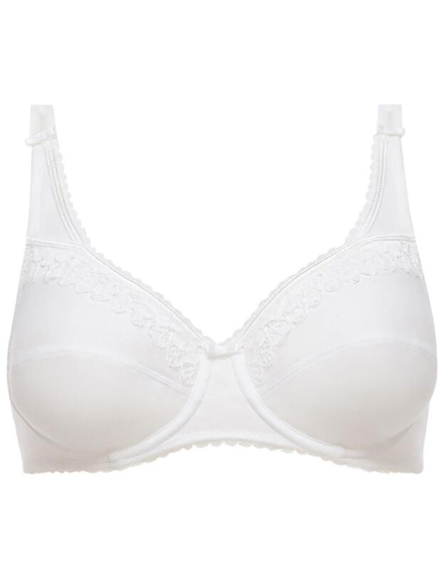 Playtex Classic Cotton Full Cup Bra White