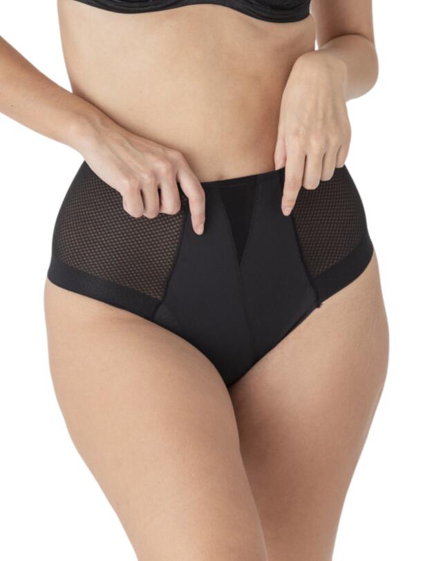 Maison Lejaby Silhouette Shaping Tanga Briefs Black