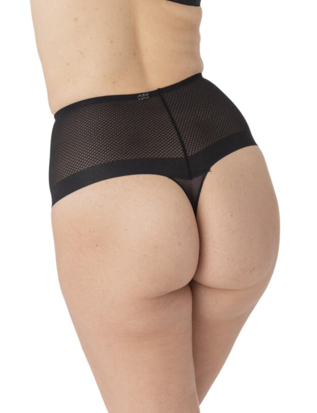 Maison Lejaby Silhouette Shaping Tanga Briefs Black