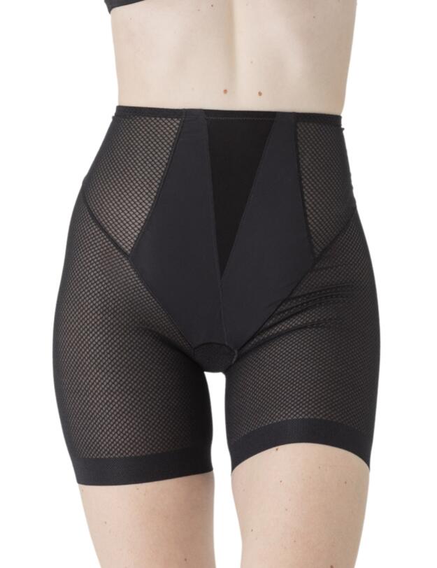 Maison Lejaby Silhouette Long-Leg Panty Girdle Black