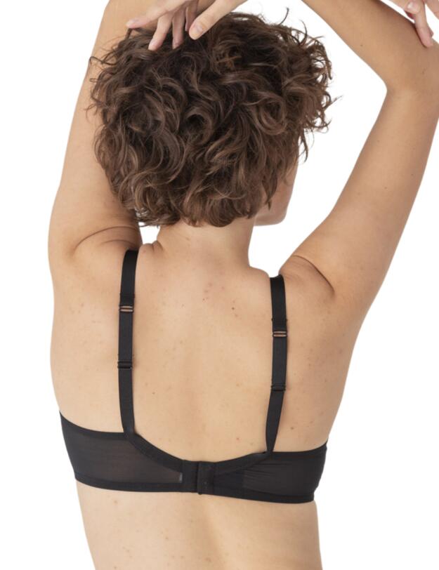 Maison Lejaby Ombrage 3 Panel Underwire Bra Black